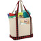 Fourre-tout bateau en coton Buffalo Plaid 18oz