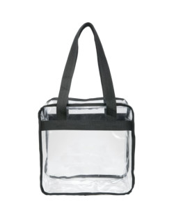 Sac de sécurité transparent à fermeture éclair Game Day