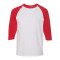 T-shirt à manches trois-quarts raglan Heavy Cotton™