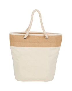 Fourre-tout en corde en toile de coton 12 oz Jute Accent