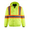 L01277 - Peterbuilt - Blouson aviateur haute visibilité 3 en 1 pour hommes