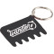 Porte-clés brosse à clavier en silicone