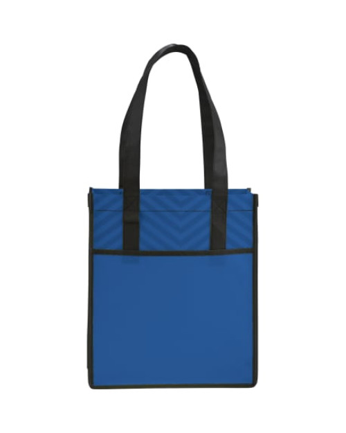 Cabas non tissé imprimé à chevrons