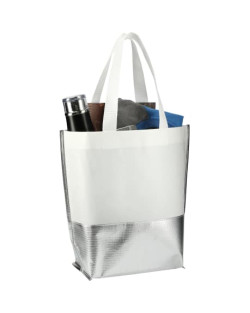 Grand fourre-tout à fond métallique laminé