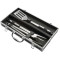 Ensemble BBQ 3 pièces dans un coffret en aluminium
