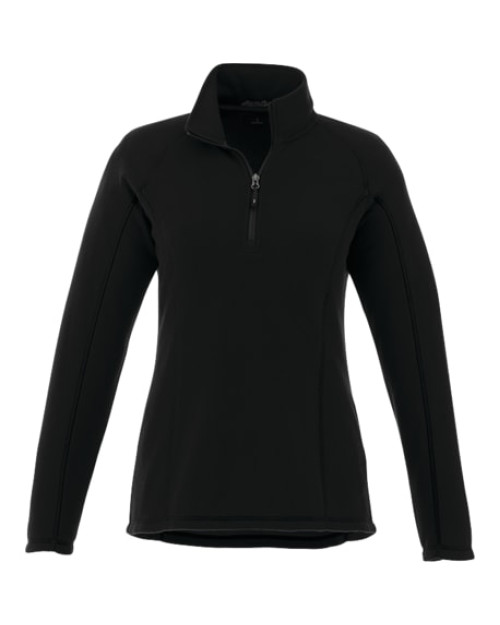 Demi-zip en polypolaire Bowlen pour femmes