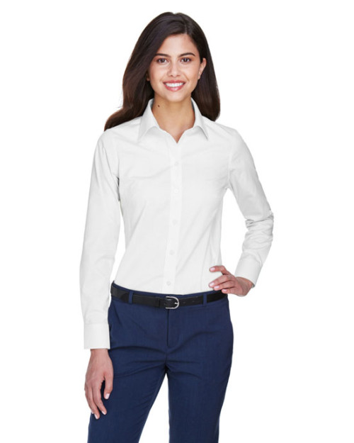 Chemise unie pour femme en oxford Collection CrownMC