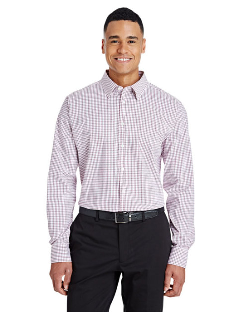 Chemise pour homme Performance CrownLuxMC à micro-carreaux de Devon & JonesMD