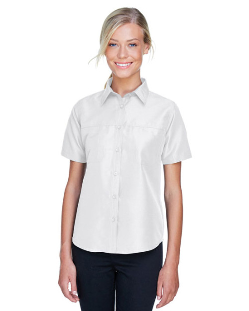 Chemise d'employé performance pour femme à manches courtes Key West d Harriton