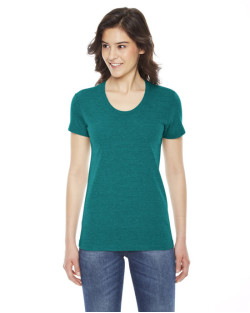 T-shirt de piste pour femme Triblend à manches courtes de American Apparel