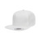 Casquette Snapback en sergé de coton à 5 panneaux pour adulte